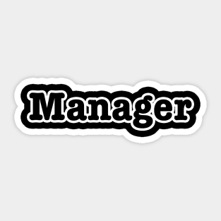 Manger Sticker